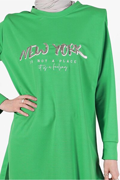 Alvina Padded Printed Tracksuit Tunic - 42776