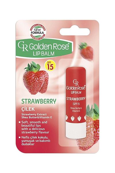 Golden Rose Lip Protector 4.6 g Spf 15 (Strawberry)