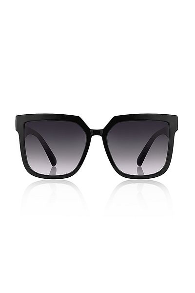 Kinary Bright Black Unisex Sunglasses - 1060