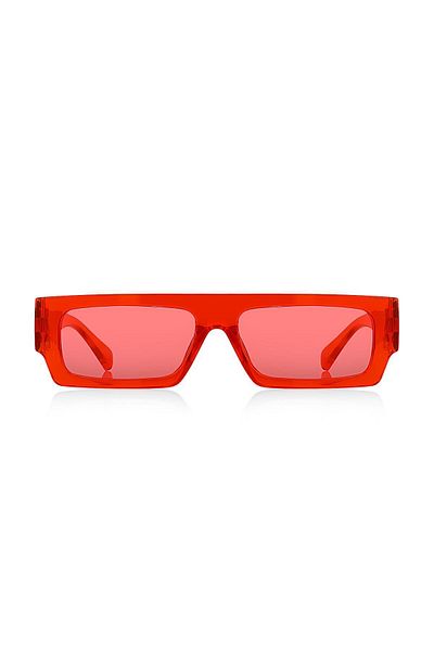Kinary Unisex Trend Transparent Red 2023