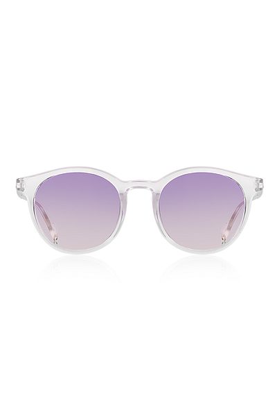 Kinary New Trend Unisex Sunglasses Transparent shiny 2026