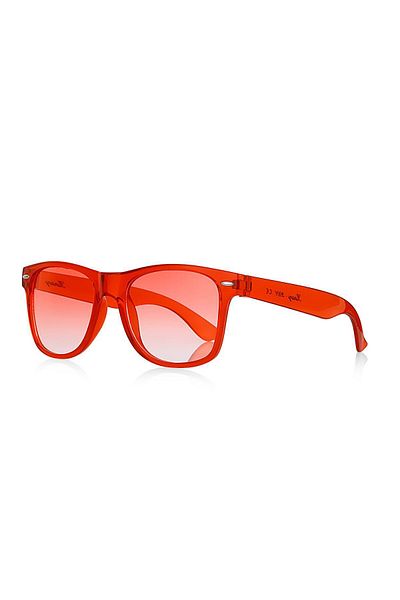 Kinary Unisex Sunglasses Transparent Red 2001