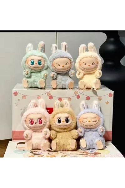 Pop Mart Labubu Bag Charm Plush, Keychain (Without Box)The Monsters Big into Energy Charm Gift 1 Piece