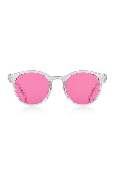 Kinary New Trend Unisex Sunglasses Transparent shiny 2026