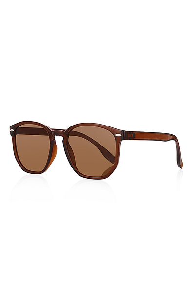Kinary Unisex Sunglasses Brown Shiny 2020