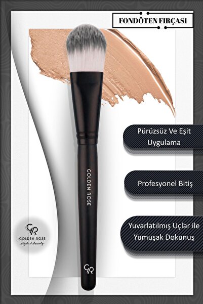 Golden Rose Foundation Brush Fondöten Fırçası