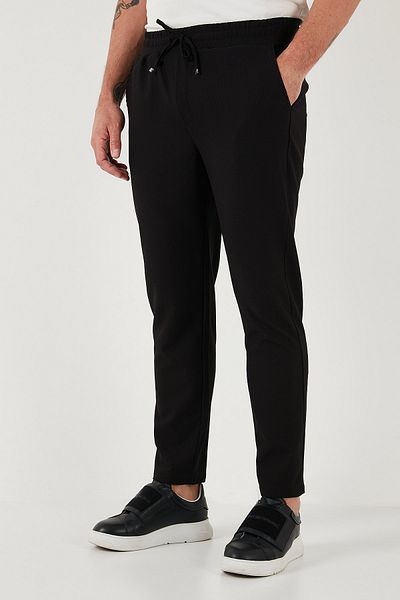 Buratti Stretch Regular Fit Κανονική μέση ίσιο πόδι Jogger Παντελόνι Ανδρικό Παντελόνι CF25617953