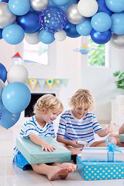 Parti dolabı Sünnet Krom Pullu Balon Zincir Seti Çoklu Sünnet Paketi Sünnet Mevlidi Oda Mekan Süsleme