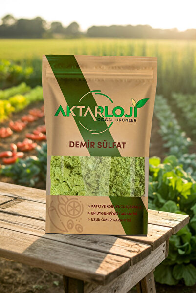 aktarloji 3 Kg Demir Sülfat Gübresi / Karaboya / Ağaç , Meyve ve Sebze Gübresi