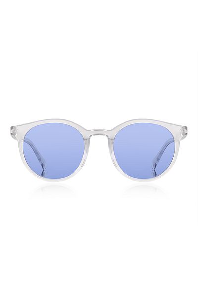 Kinary New Trend Unisex Sunglasses Transparent shiny 2026