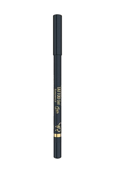 Golden Rose Tattoo Gel Eye Pencil Waterproof No: 107 - Water Resistant Gel Eye Pencil
