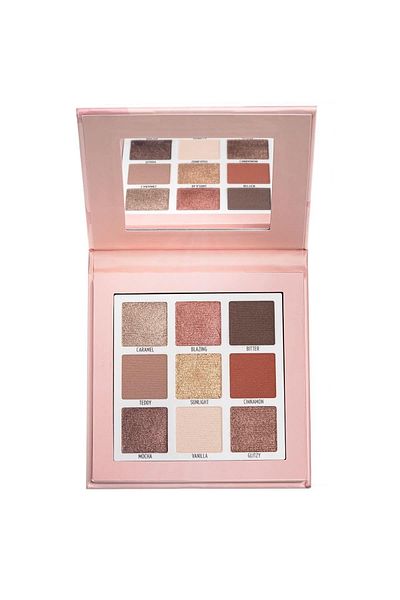 Golden Rose Miss Beauty Nude Addict Eyeshadow Palette Nine Shadow Palette 9X1.3 g