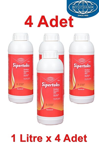 Biyoteknik 4 Adet Sipertoks 1 Litre İnek Koyun Keçi Ve Kanatlı Barınaklarında...