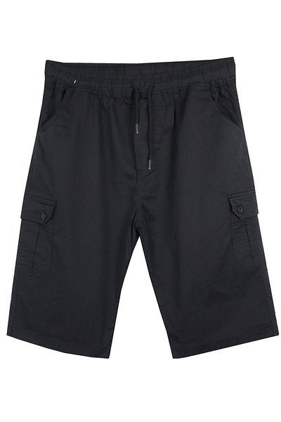 tambattal Large Size Lycra Gabardine Capri with Cargo Pocket