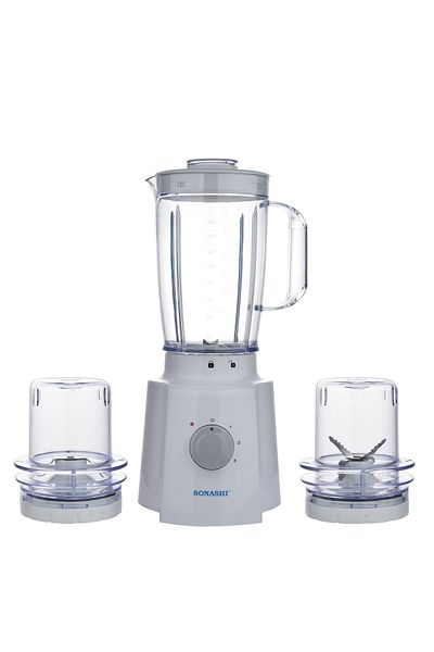sonashi 3 in 1 Blender - Powerful Motor with 3 Speed Setting, Pulse Control