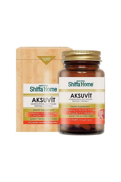 Shiffa Home 3 Pieces of Aksuvit 750 mg 80 Tablets