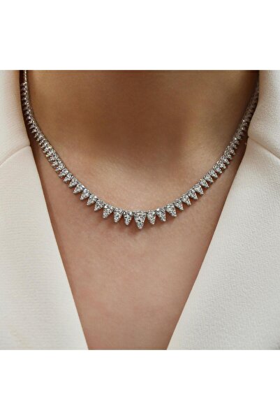 Karadeniz Kuyumculuk Damla Tasarım Su Yolu Gerdanlık (14 ayar altın)