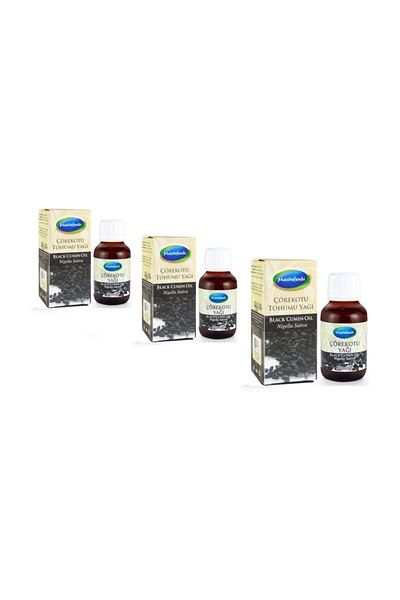Mecitefendi Mecitefendi Black Cumin Oil - 3 Pieces, 3x50 ml