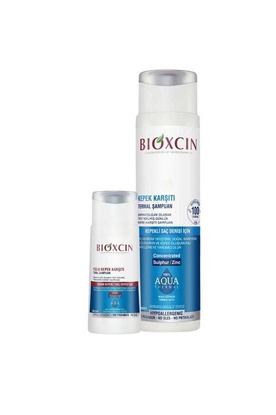 Bioxcin Aqua Anti-Dandruff Thermal Shampoo 300 ml Intenzivní Anti-Dandruff Thermal Shampoo 200 ml