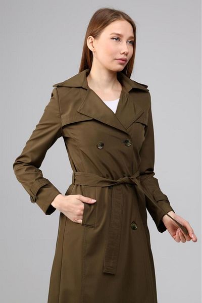 Jamila Women's Medium Length Lined Trench Coat