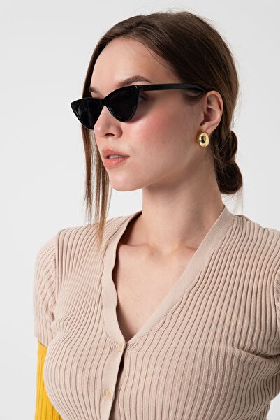 Aqua Di Polo 1987 Dámské černé sluneční brýle Apgt1-g4590-ksk33