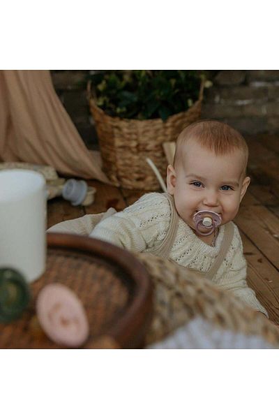Frigg Daisy Lavender Haze Rubber Pacifier - 0-6 Months