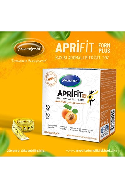 Mecitefendi Aprifit Form Plus Kayısı Aromalı Bitkisel Toz (30 Şase)