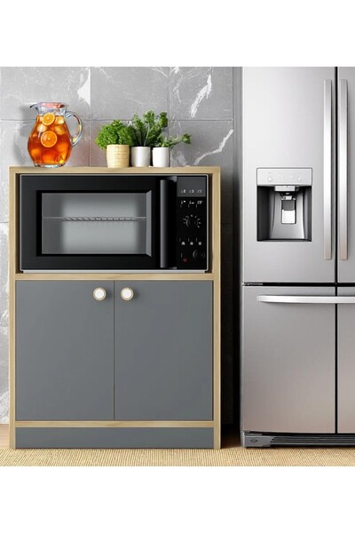 FLORADESİGN Wen80 Çok Amaçlı Dolap /Fırın Dolabı /Mutfak Organizeri