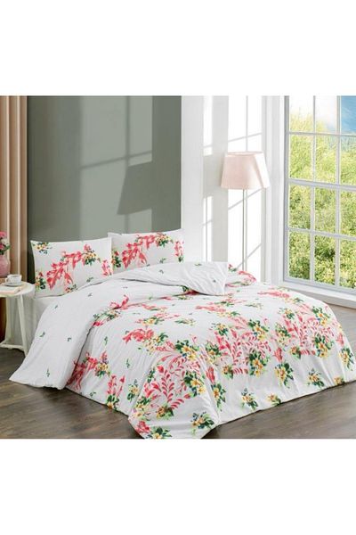 Kristal By Taç Crystal Serenat 4 Season Quilted Double Quilt Can Be Placed Duvet Cover Set