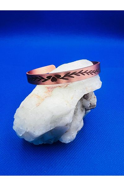 GÜMÜŞTEL EL SANATLARI 100% Original Copper Bracelet Unisex