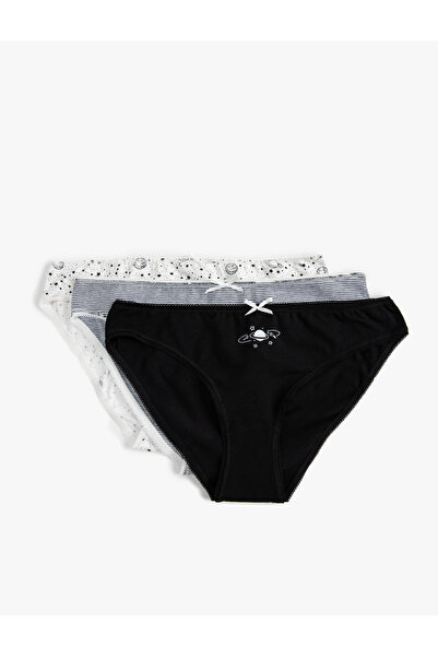 Koton Бавовняні труси-шорти Kulot 3 з різними візерунками