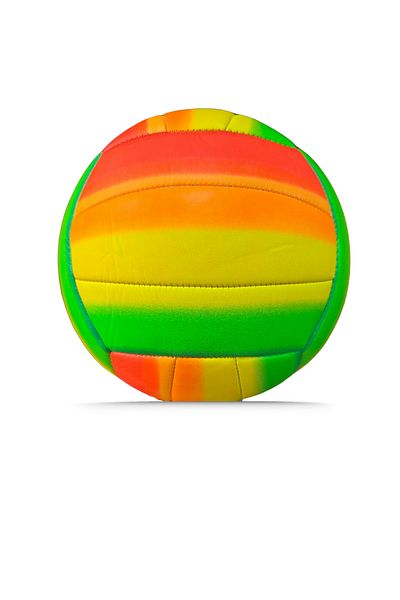 İMVULA Volleyball Ball Soft Touch Stitched Indoor and Outdoor Compatible Rainbow