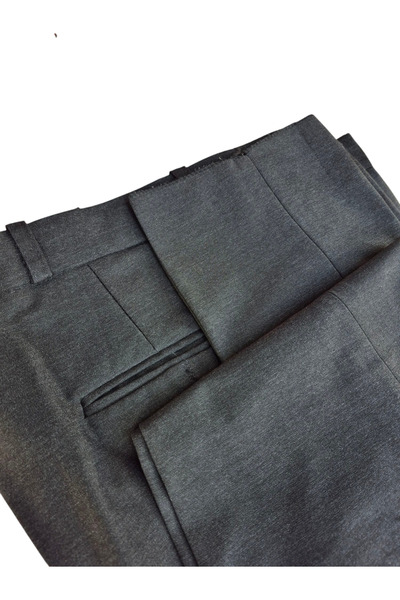 DostumGiyim Ανδρικό υφασμάτινο παντελόνι κλασικής κοπής Άνετο και μοντέρνο μαύρο πολυβισκόνη Παρακαλούμε ρωτήστε για το μέγεθος