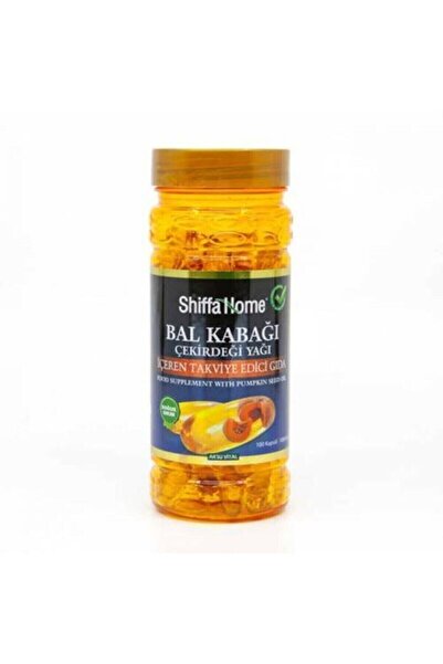 Shiffa Home Bal Kabağı Çekirdeği Yağı Softjel 1000 Mg 100 Kapsül