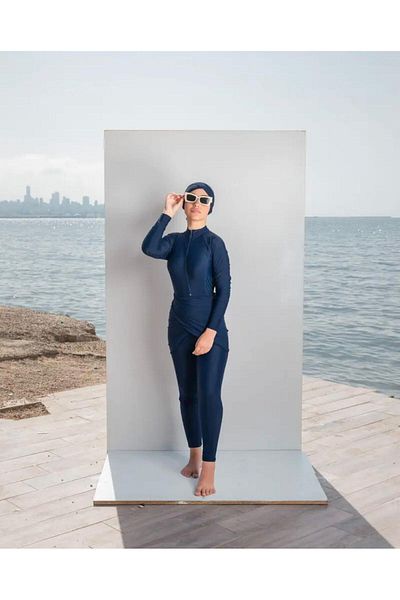 ns tasa Lara Model Design Hijab Swimsuit