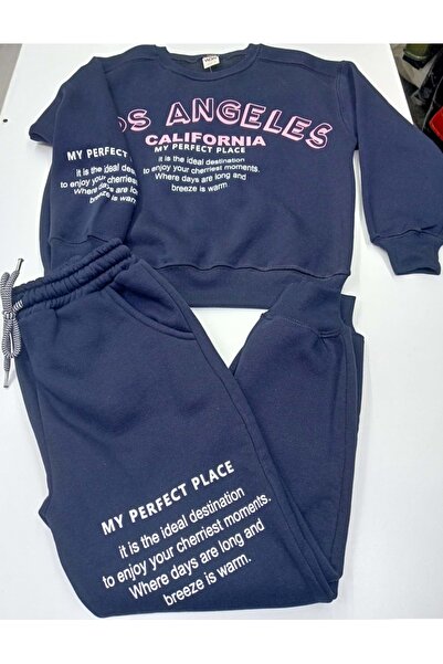 BAŞAK ÇOCUK GİYİM 415947 Baby Set 3 Pieces Los Angeles Girl's Set 9/12Y Girl ...