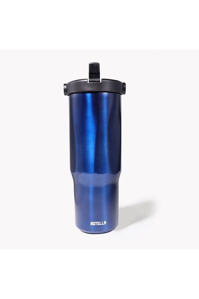Botella Insulated Water Bottle Explorer - Leakproof Stainless Steel, Outdoor Travel 900ml, Metallic Blue