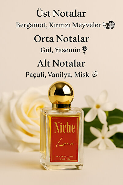 Niche Love Women Parfüm Love 100 ml Edt