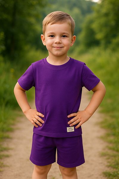 mb kids Armed Basic Girl Boy Summer Shorts Suit