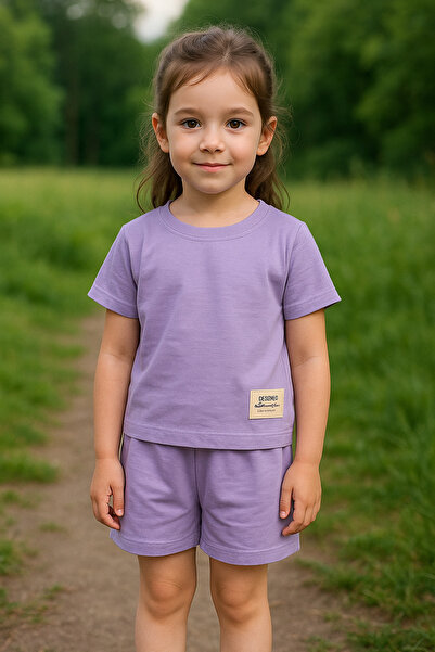 mb kids Set de pantaloni scurți de vară pentru fete și băieți Armalı Basic