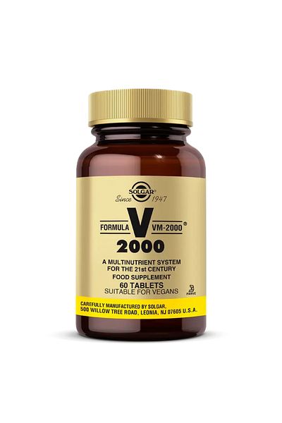 Solgar Vm 2000 Multi Vitamin 60 Tablets