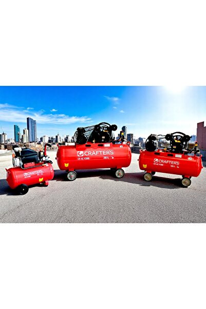 CRAFTERS Cr-ac D500 50 Lt Hava Kompresörü 2,5 Hp