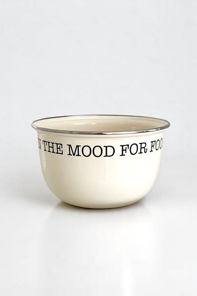 Mirilliahome Cream Enamel Mixing Bowl and Salad Bowl