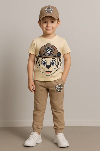 KGN GİYİM طقم علوي وسفلي هدية للأولاد من PAW PATROL