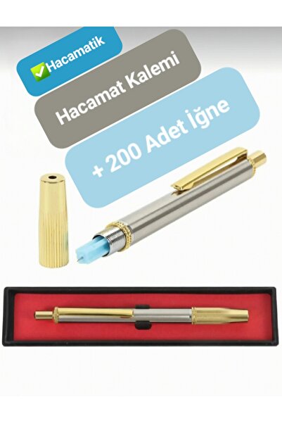 MediPal 200 Iğne Ve Profesyonel Hacamat Kalemi - Metal - Kutulu - Otomatik