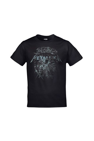 Orijin Tekstil Μπλουζάκι Unisex Black Metallica And Justice For All Grey Printed