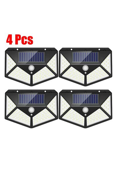 Choice 4pcs-100led 1~12pack New Solar Lights Outdoor 3 Modes Wall Lamp Pir Motion Sensor 100led Classic Sol