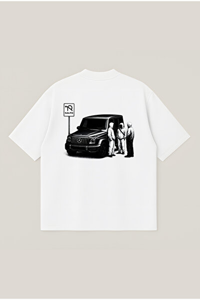 Moon Dancer G Wagon Gang unisex majica sa širokim krojem i debelim materijalo...