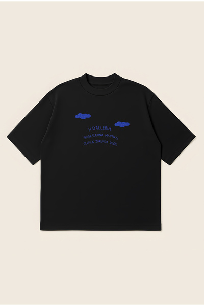 Moon Dancer Μπλουζάκι με λαιμόκοψη Hayallerim Unisex από 100% οργανικό βαμβάκ...