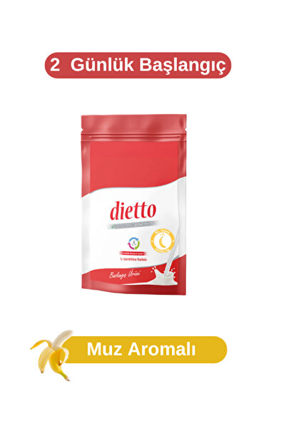 Dietto 2 Günlük Başlangıç Ürünü Muz Aromalı